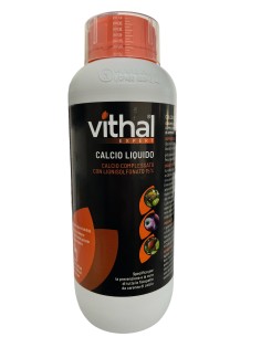 Concime liquido Calcio liquido per marciume apicale ortaggi Vithal - 1 litro