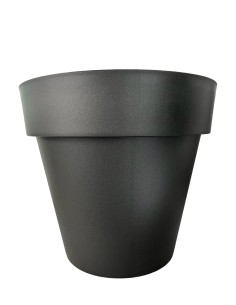 Vaso in plastica dura Mitu Pac diametro 60 - Colore antracite