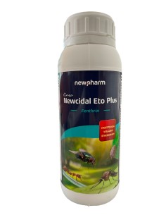 Insetticida antizanzare e insetti volanti e striscianti Newcidal Eto Plus Newpharm - 500 ml