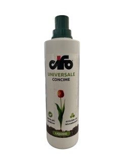 Concime liquido da diluire universale adatto a tutte le piante verdi e da fiore Cifo - Bottiglia da 1 lt