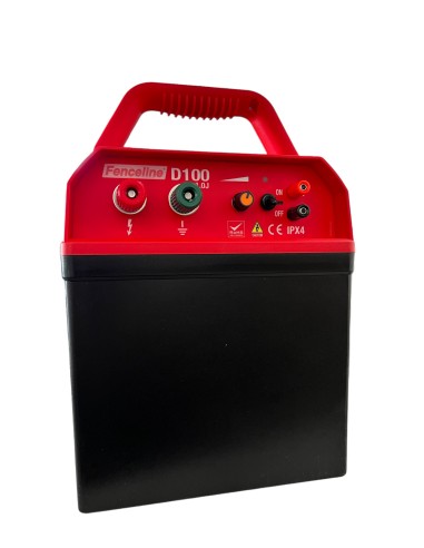 Elettrificatore Kube Argus E9/12Ah-230V per reciznioni elettrificate per cinghiali e bestiame - Batteria non inclusa