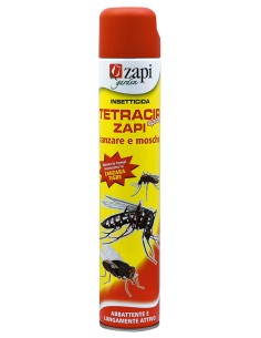 Insetticida concentrato contro zanzare e altri insetti spray pronto all'usoTetracip Multi - Flacone spray da 500 ml