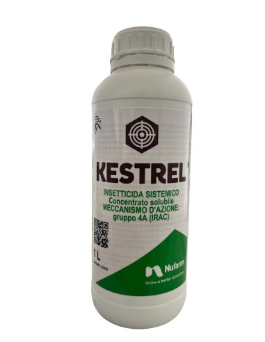 Insetticida sistemico concentrato Kestrel a base di acetamiprid puro - Bottiglia da 1 litro PATENTINO RICHIESTO