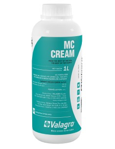 Concime fogliare biostimolante a base di alghe Mc Cream Valagro - Bottiglia da 1 lt