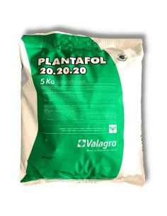 Concime fogliare in polvere solubile NPK Plantafol 20.20.20 Valagro - Sacco da 5kg