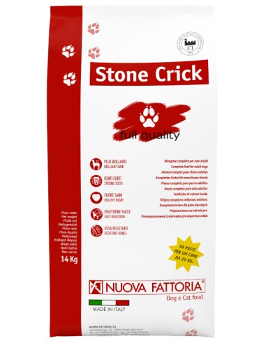Crocchette La nuova fattoria Stone Crick - sacco da 14 kg