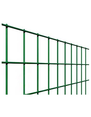 Rete per recinzione plasticata elettrosaldata a maglie grandi 75x50 h. 100 cm - Rotolo da 25 mt