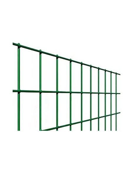 Rete per recinzione plasticata elettrosaldata a maglie grandi 75x50 h. 150  cm - Rotolo da 25 mt