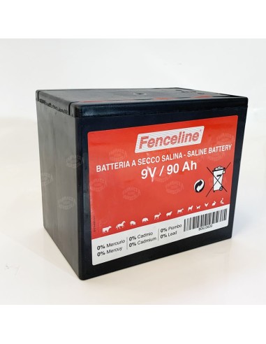 Batteria per elettrificatore 9V - 90AH