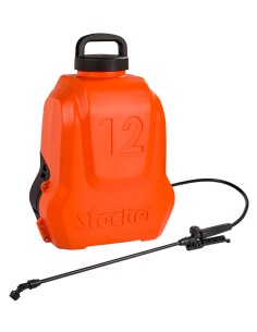 Pompa irroratrice elettrica a zaino Stocker 12 lt batteria litio - Potenza 2,5 bar