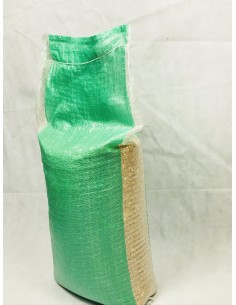 Sacchi in polipropilene verdi dimensioni 45x75 - pacchi da 10 pezzi
