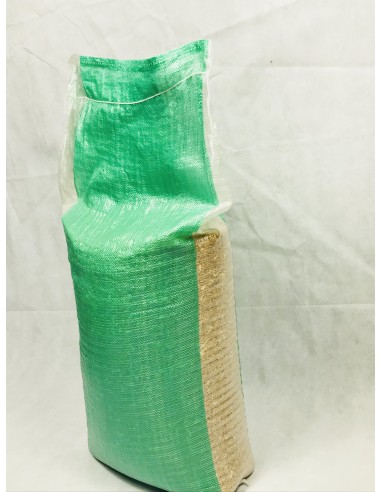 Sacchi in polipropilene verdi dimensioni 45x75 - pacchi da 10 pezzi