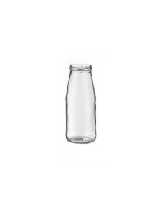 Bottiglia Yoga succo in vetro trasparente 460 - Confezione da 30 pz