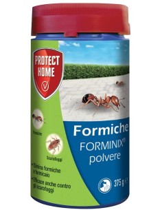 Polvere bianca insetticida per formiche Forminix - Barattolo dosatore da 375 gr